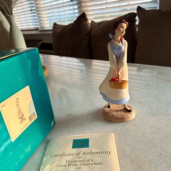 Walt Disney Classics Collection WDCC Beauty & the Beast scene dancing - Picture 13 of 16